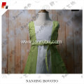 Green simple and comfortable girls dress